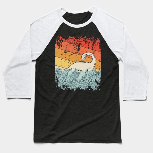 Nessie Baseball T-Shirt by susanne.haewss@googlemail.com